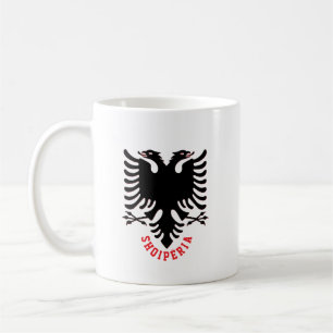 Albania Double Headed Eagle Coffee Mug