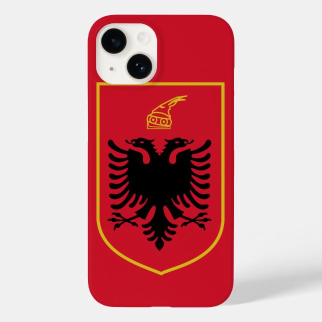 albania emblem Case-Mate iPhone case (Back)