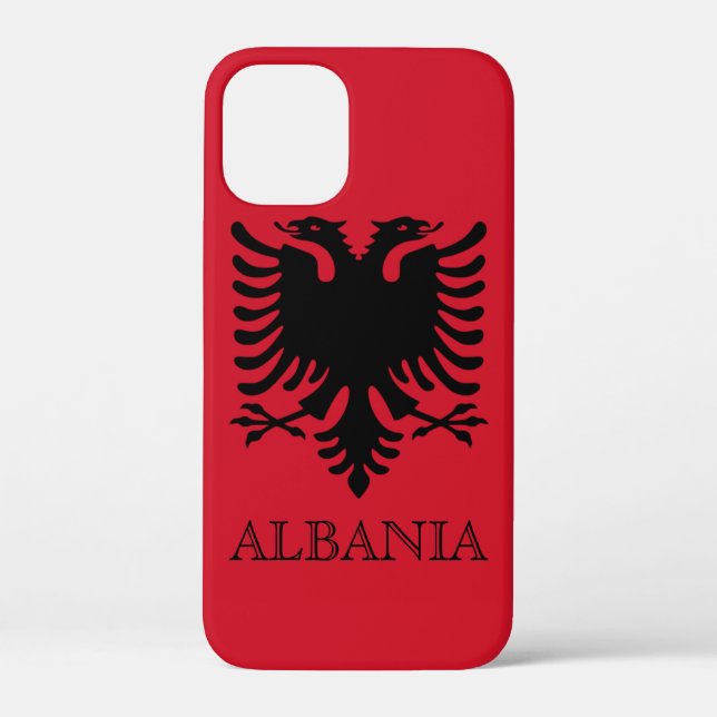 albania emblem Case-Mate iPhone case (Back)