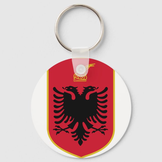albania emblem keychain (Front)