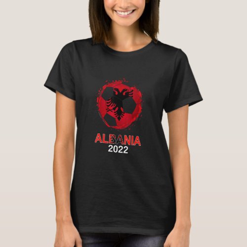 Albania Flag 2022 Supporter Albanian Soccer Team A T_Shirt