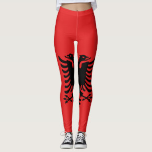 Albania flag all over legging