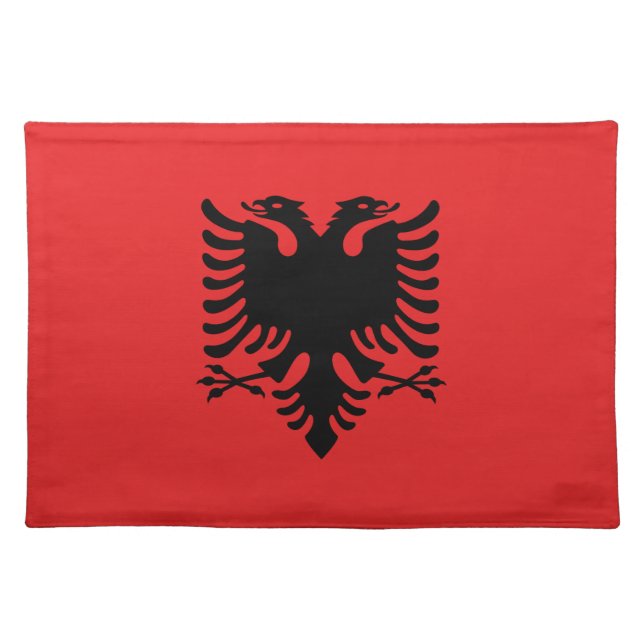 Albania Flag American MoJo Placemat (Front)