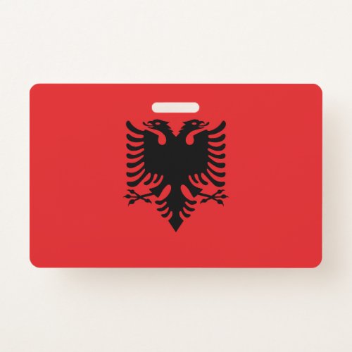 Albania Flag Badge