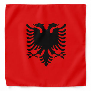 Albania Flag Bandana