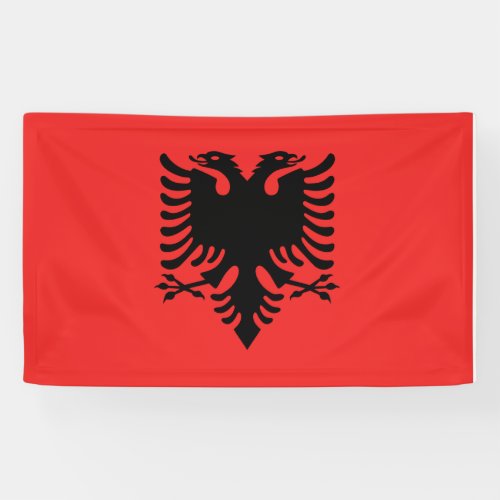 Albania flag Banner