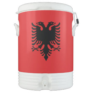 Albania Flag Beverage Cooler