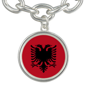 Albania Flag Bracelet