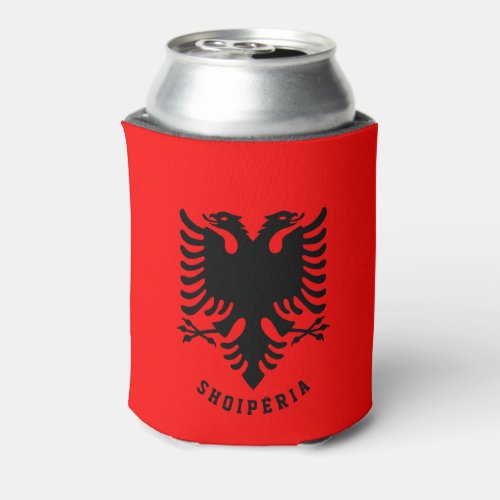 Albania Flag Can Cooler