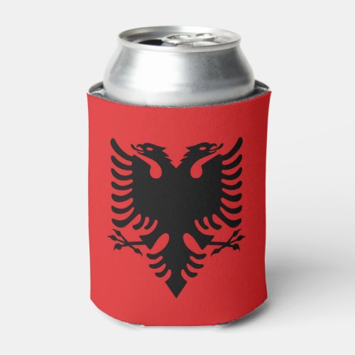 Albania Flag Can Cooler