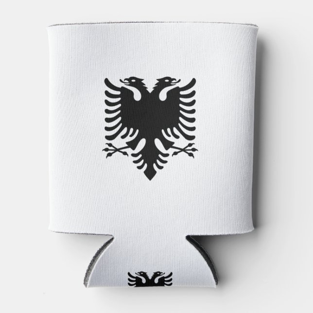 Albania Flag Can Cooler (Front)