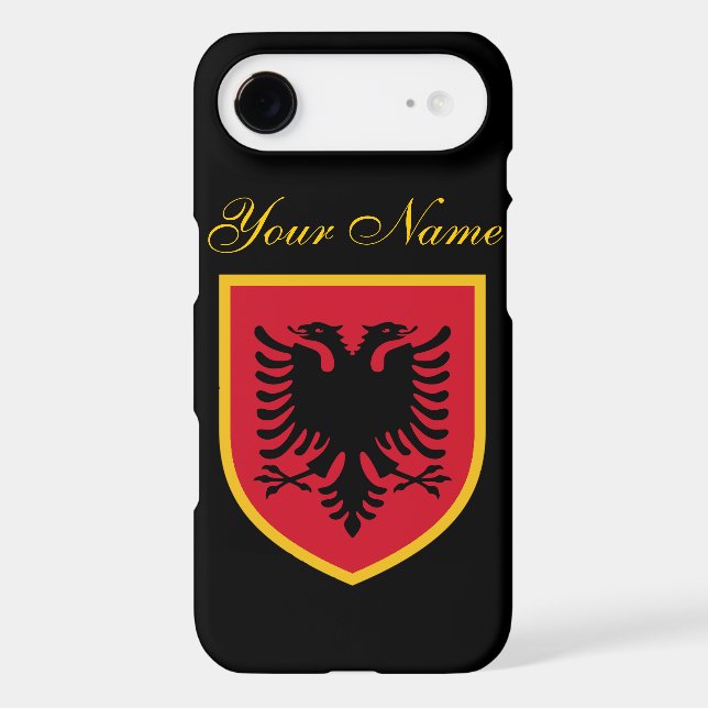 Albania Flag Case-Mate iPhone Case (Back)