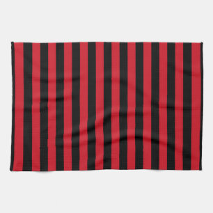 Albania flag colors stripes country symbol pattern kitchen towel