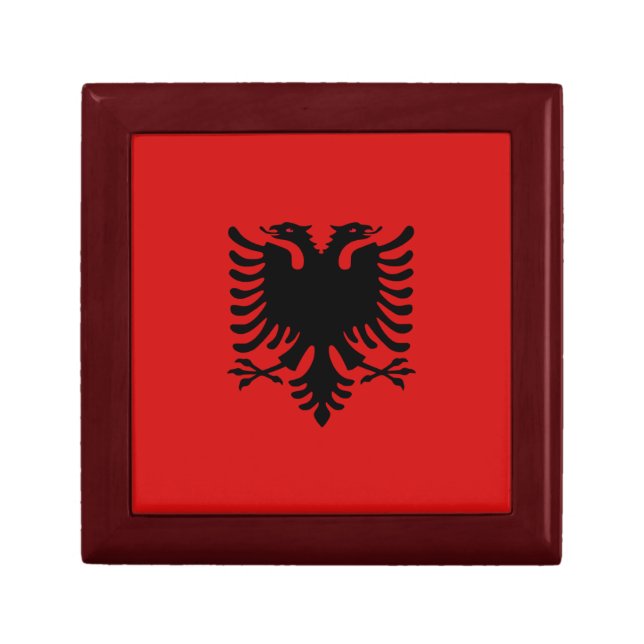 Albania Flag Gift Box (Front)
