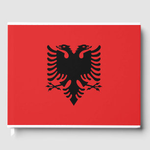 Albania Flag Guest Book