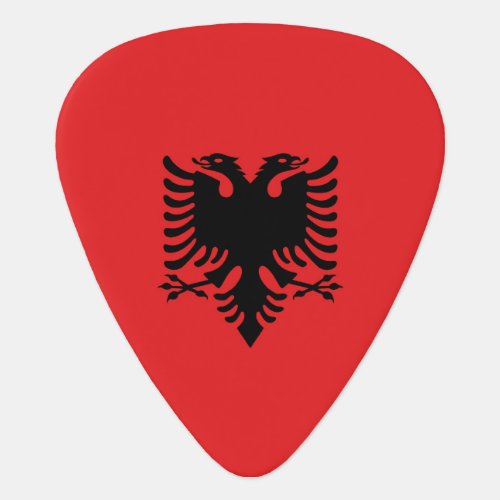 Albania Flag Guitar Pick