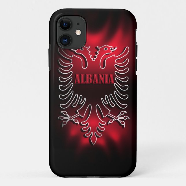 Albania Flag Iphone 5 Case-Mate Case (Back)