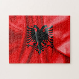Albania Flag Jigsaw Puzzle