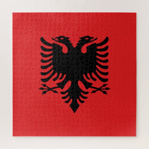 Albania Flag Jigsaw Puzzle