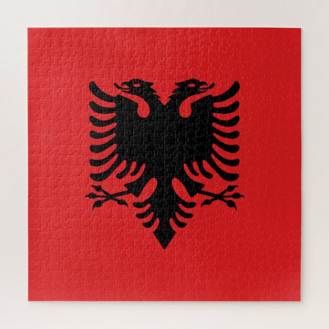 Albania Flag Jigsaw Puzzle (Vertical)
