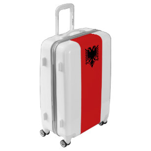 Albania Flag Luggage