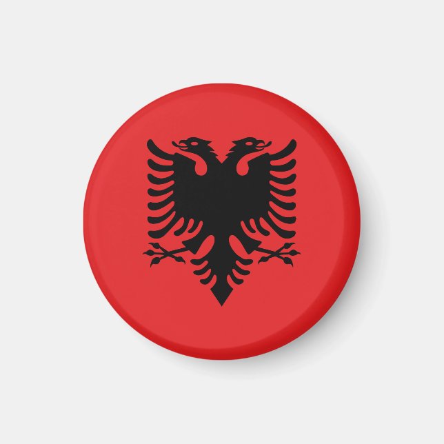 Albania Flag Magnet (Front)