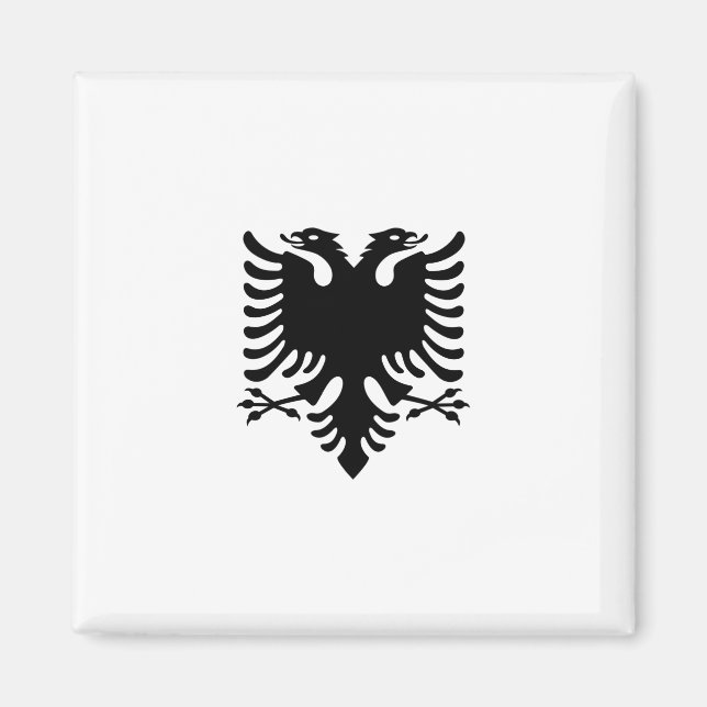 Albania Flag Magnet (Front)