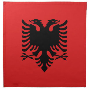 Albania Flag MoJo Napkin