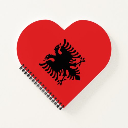 Albania Flag Notebook
