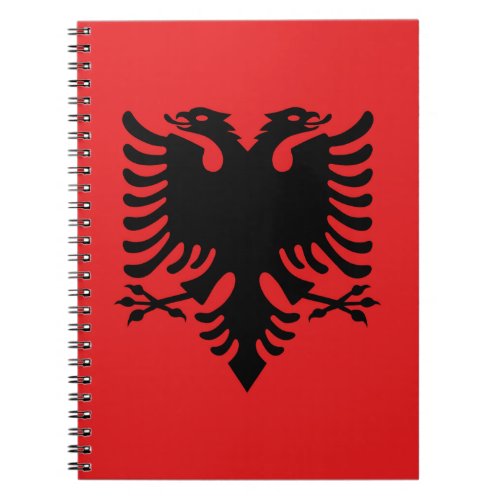 Albania Flag Notebook