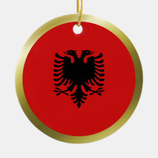Albania Flag Ornament