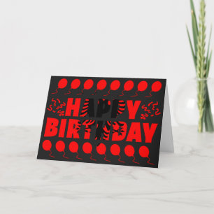 Albania Flag Patriotic Birthday Card