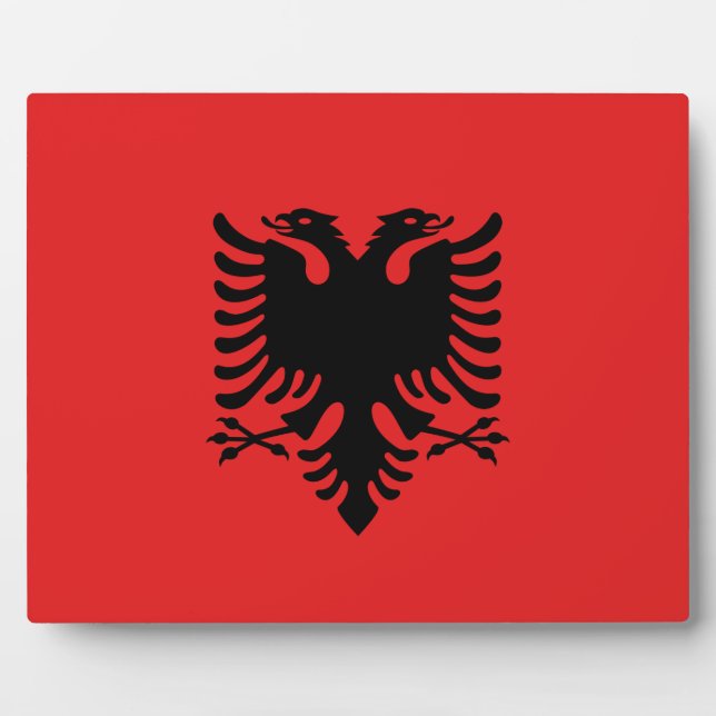 Albania Flag Plaque (Front)