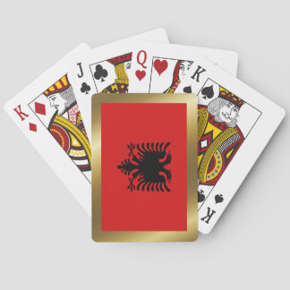 Albania Flag Playing Cards
