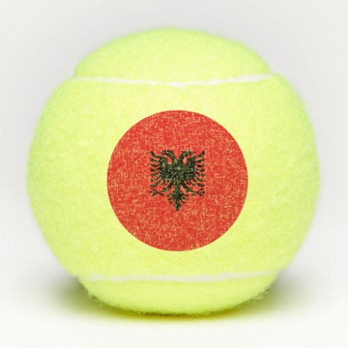 Albania Flag Tennis Balls