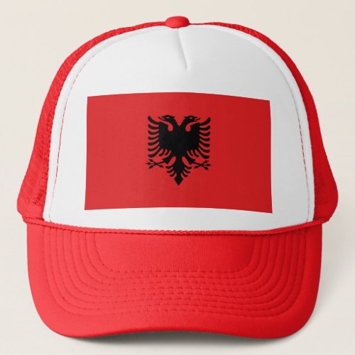 Albania Flag Trucker Hat