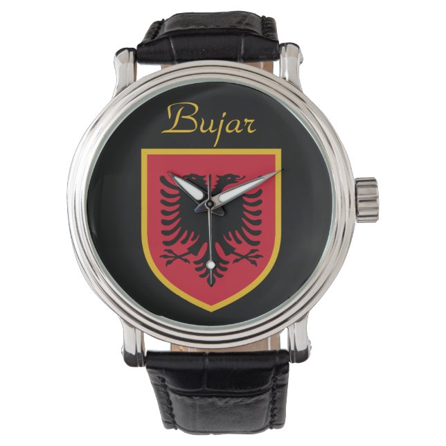 Albania Flag Watch (Front)
