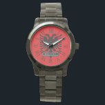 Albania Flag Watch<br><div class="desc">Flag of Albania</div>