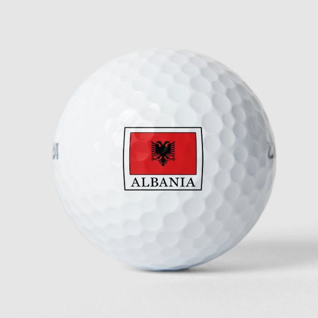 Albania Golf Balls (Front)