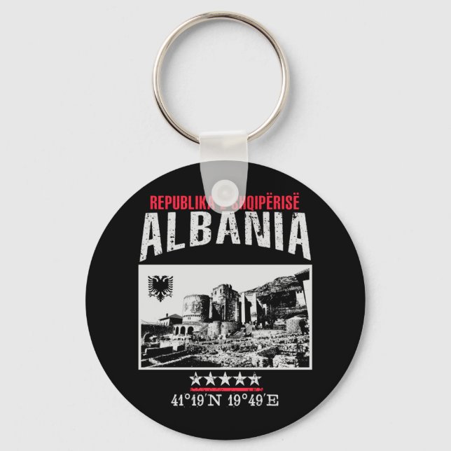 Albania Keychain (Front)