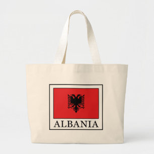 Albania Large Tote Bag
