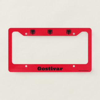 Albania License Plate Frame