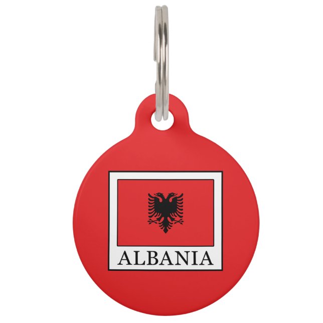 Albania Pet Tag (Front)