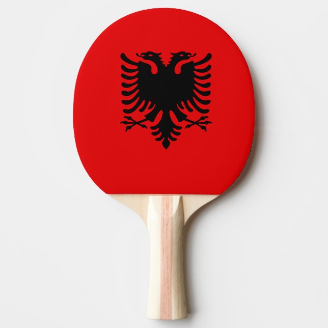 Albania Ping Pong Paddle (Front)