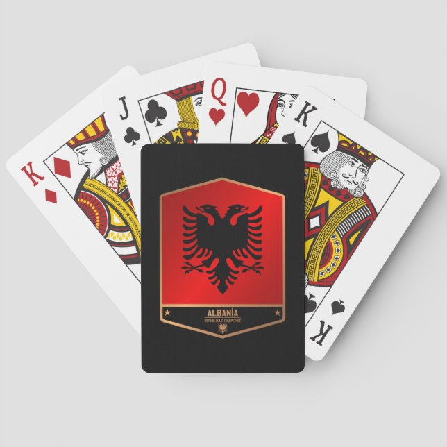 Albania Poker Cards (Back)
