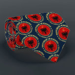 Albania (rd) neck tie<br><div class="desc">Republic of Albania</div>