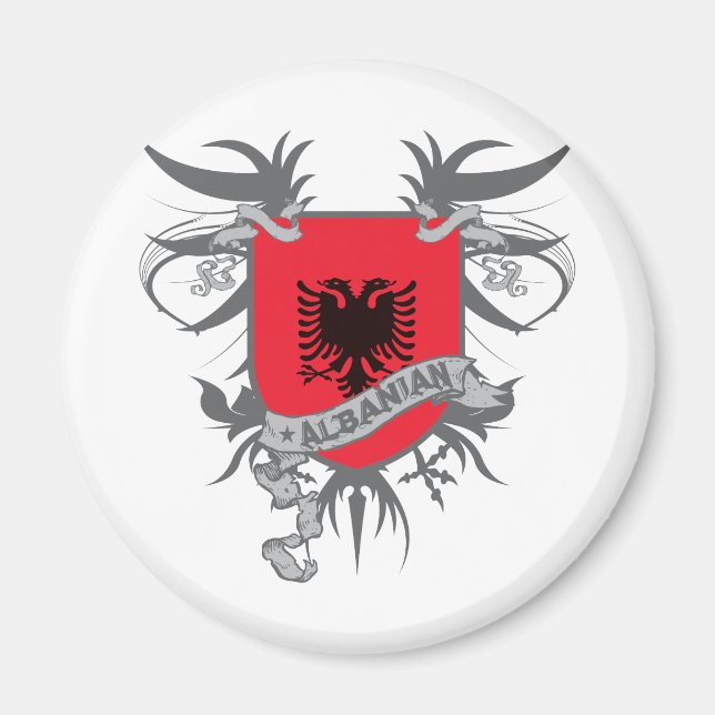 Albania Shield 3 Magnet (Front)