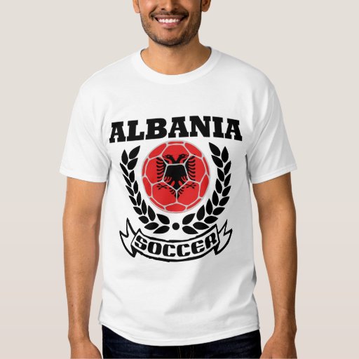 ALBANIA SOCCER T-SHIRT | Zazzle