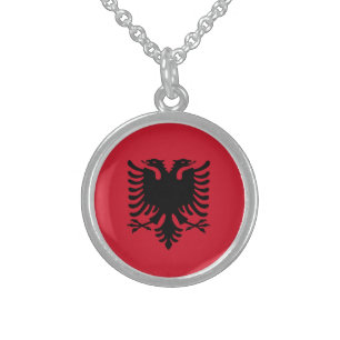 albania sterling silver necklace