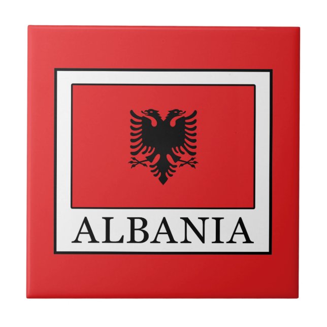 Albania Tile (Front)